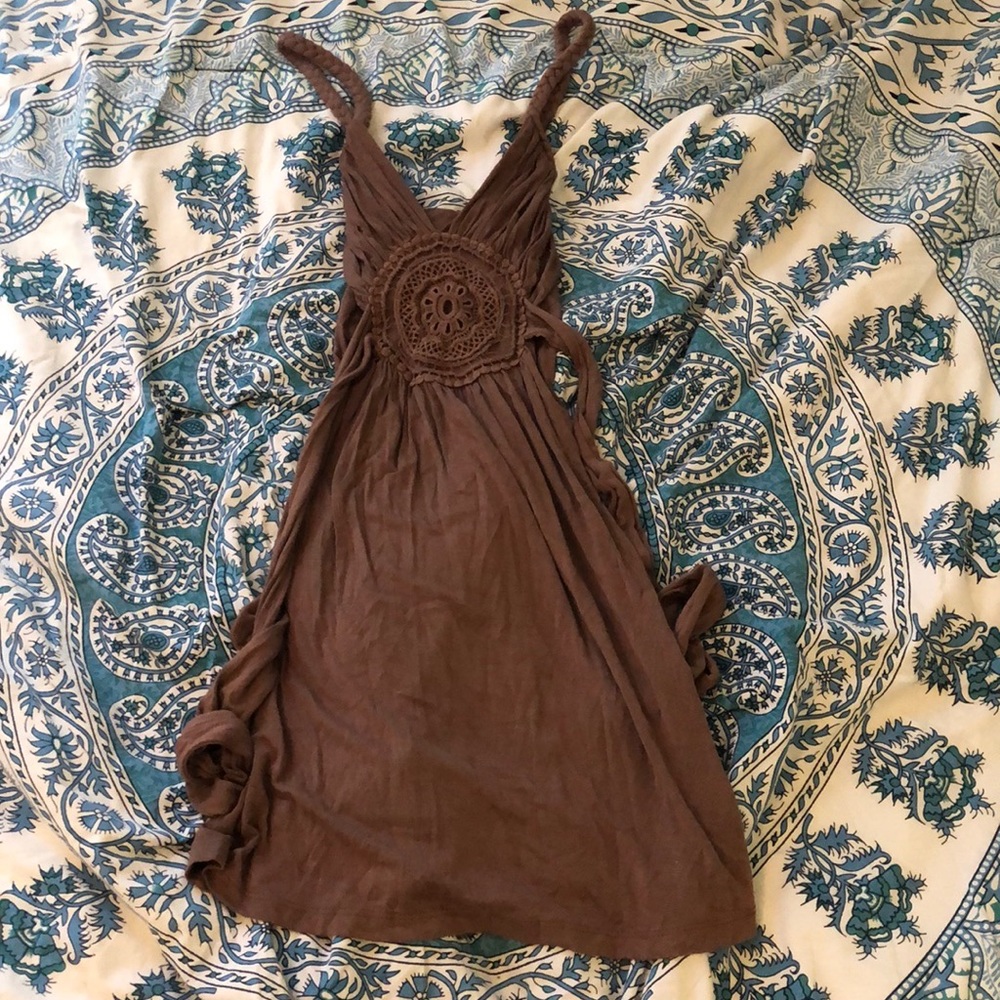 Crochet center dress